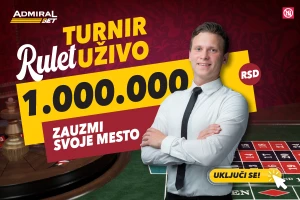 Neka zagrme brojevi, počeo AdmiralBet turnir uživo!